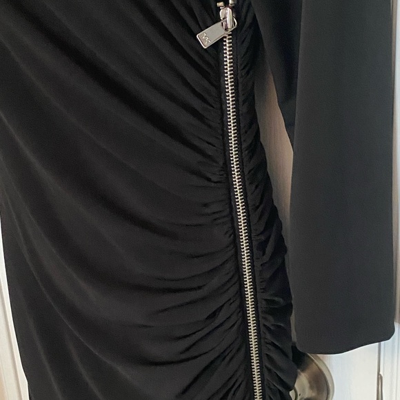 One of a kind Michael Michael Kors Zipper Ruched dress - Picture 3 of 14
